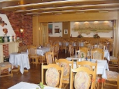 Restaurant im Hotel Ammerscher Bahnhof in Mühlhausen